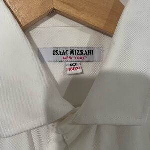 Boy's 18/20 Isaac Mizrahi Boys' White Shirt
